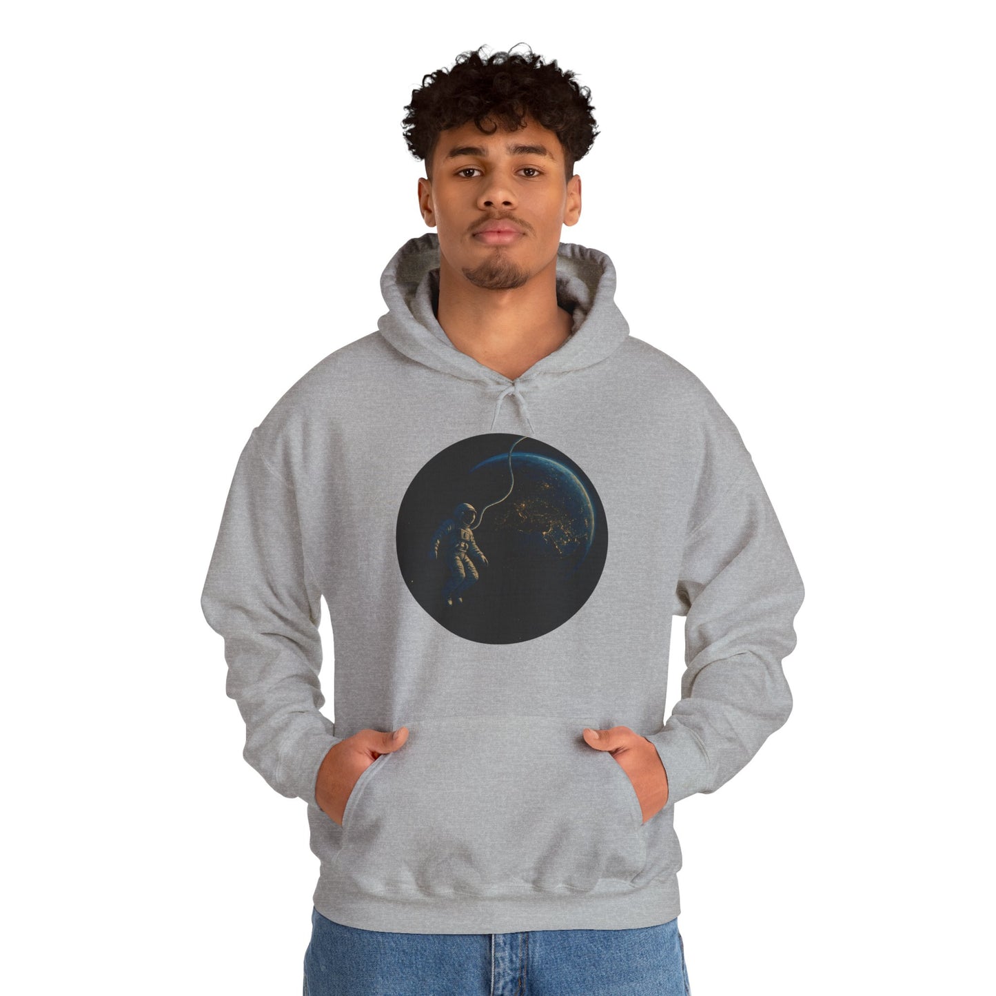 Cosmic Explorer Heavy Hoodie