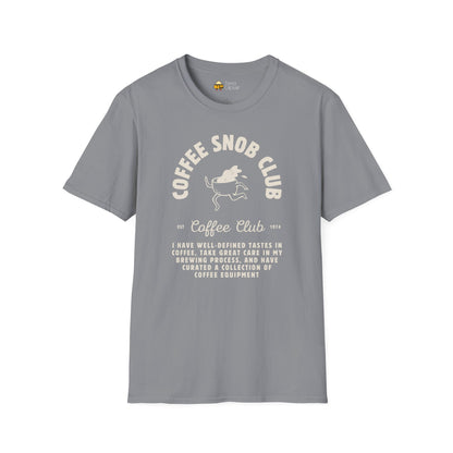 Coffee Snob Club Softstyle T-Shirt