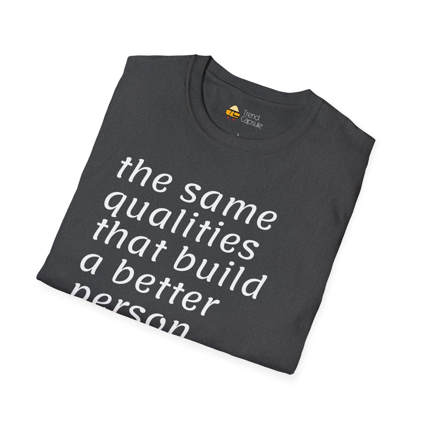Inspirational Better Person & Athlete Softstyle T-Shirt