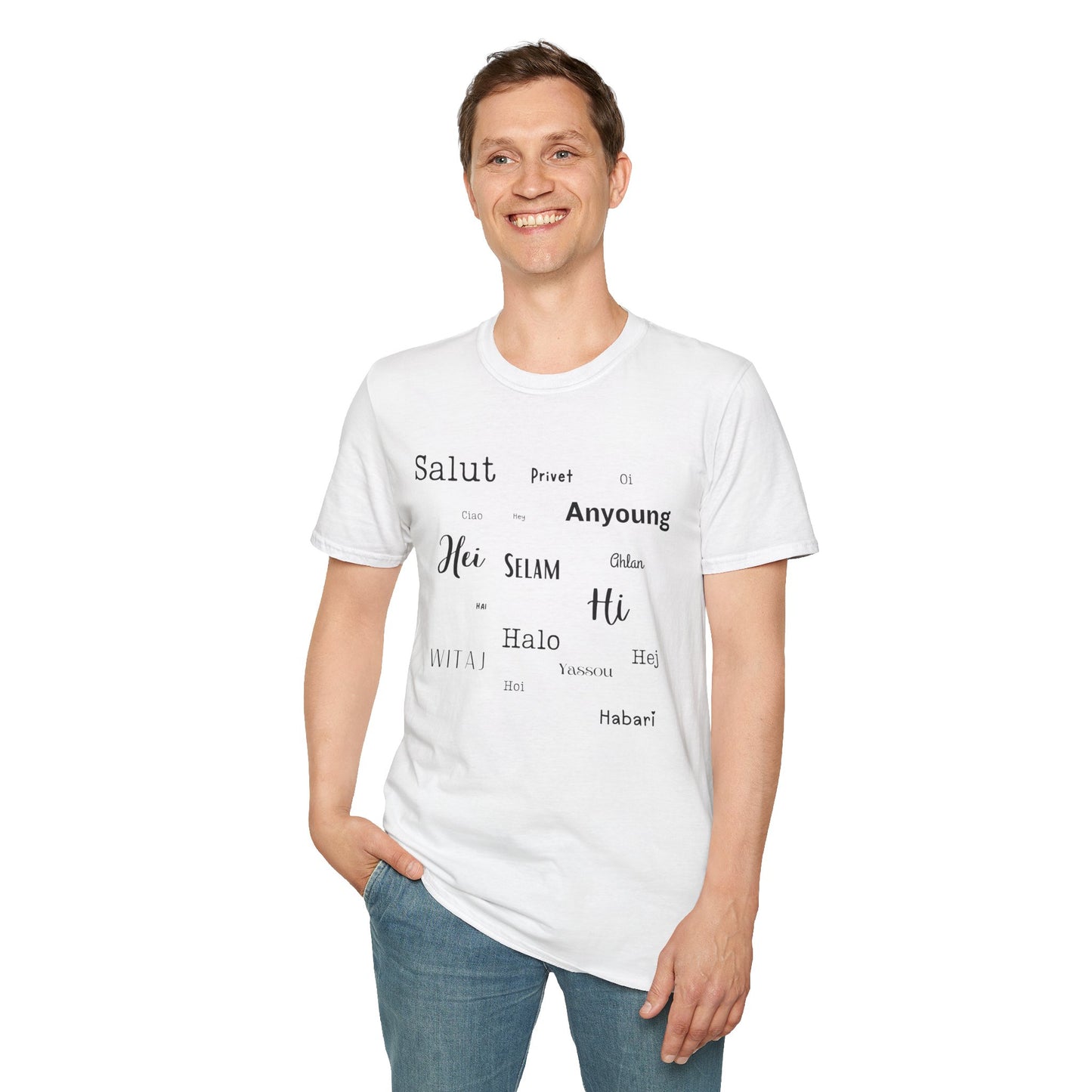 Multi-Language Greetings Softstyle T-Shirt