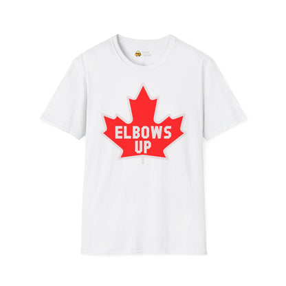 Elbows Up Maple Leaf T-Shirt