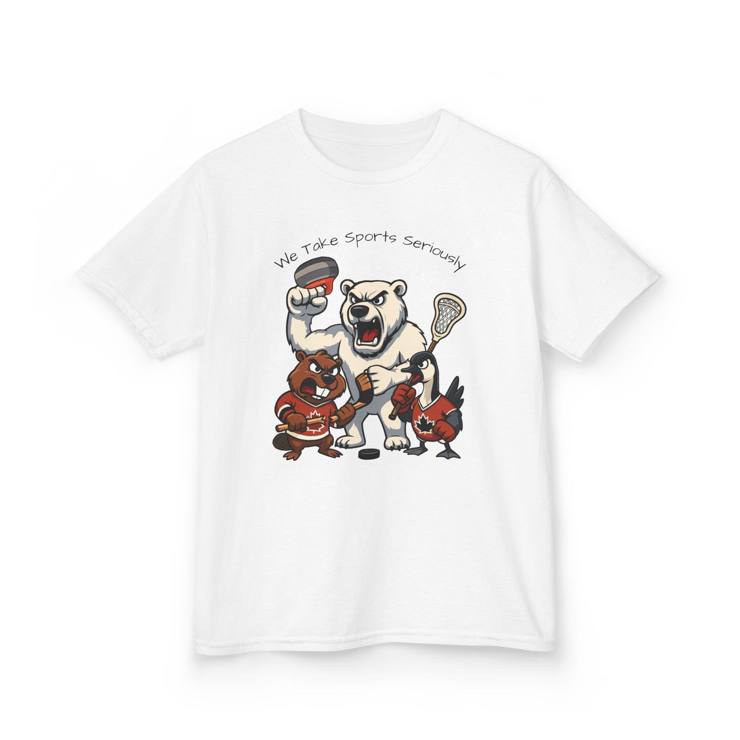 Youth's Sporty Canadian Animal T-Shirt