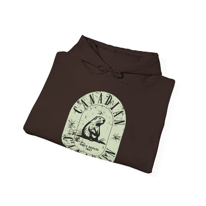 Vintage Canadian Beaver Heritage Hoodie