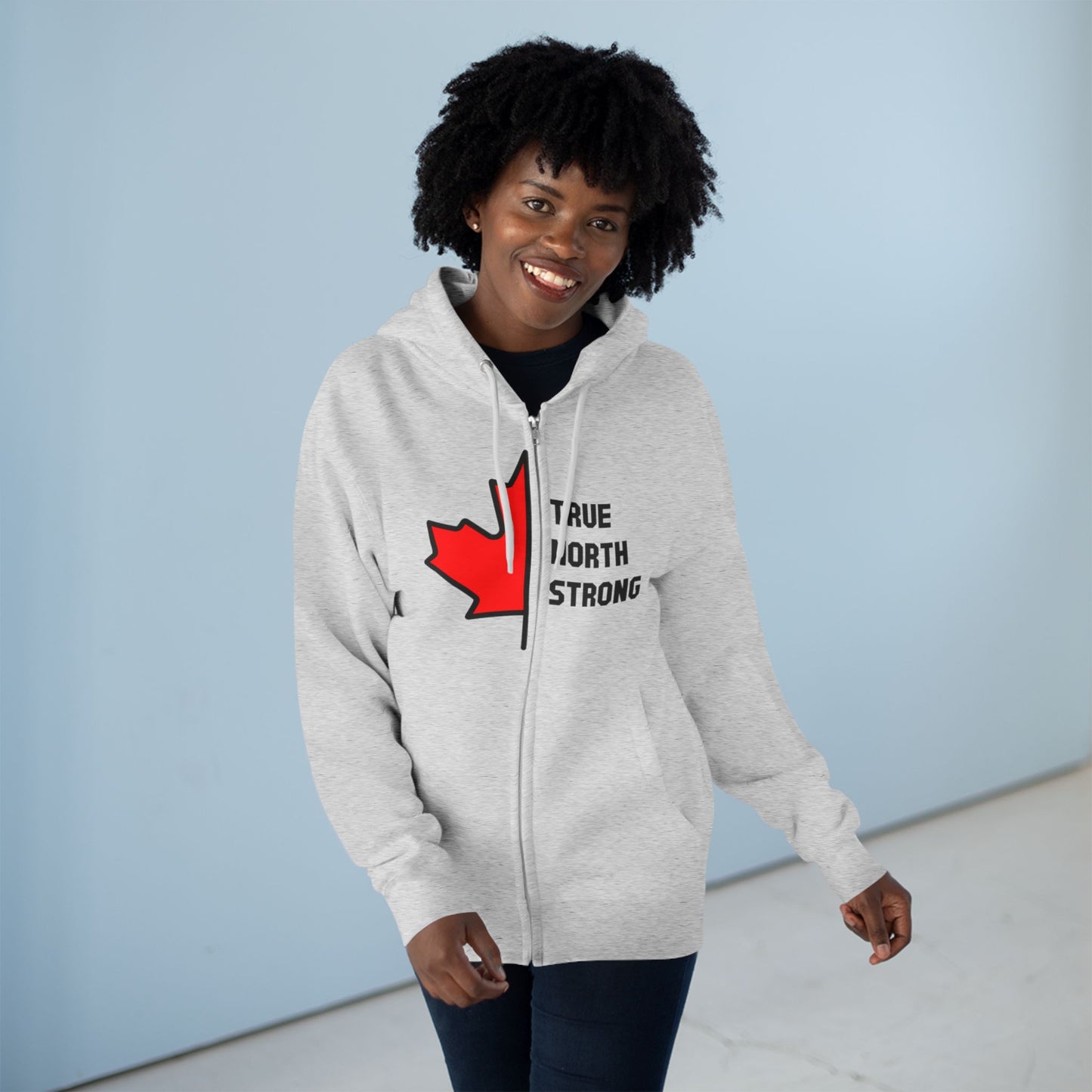 True North Strong Heavy Blend Zip Hoodie