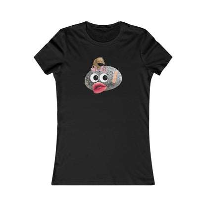 Women's Pet Rock Photo Collage T-Shirt