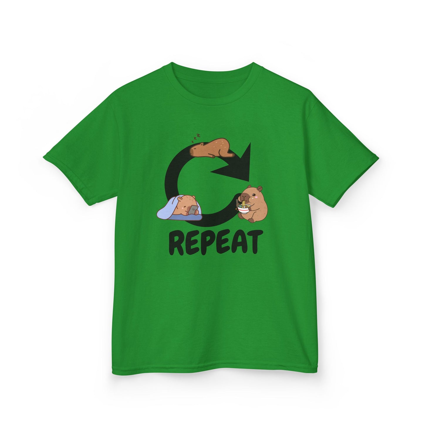Youth's Funny Capybara T-Shirt