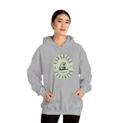 Vintage Canadian Beaver Heritage Hoodie
