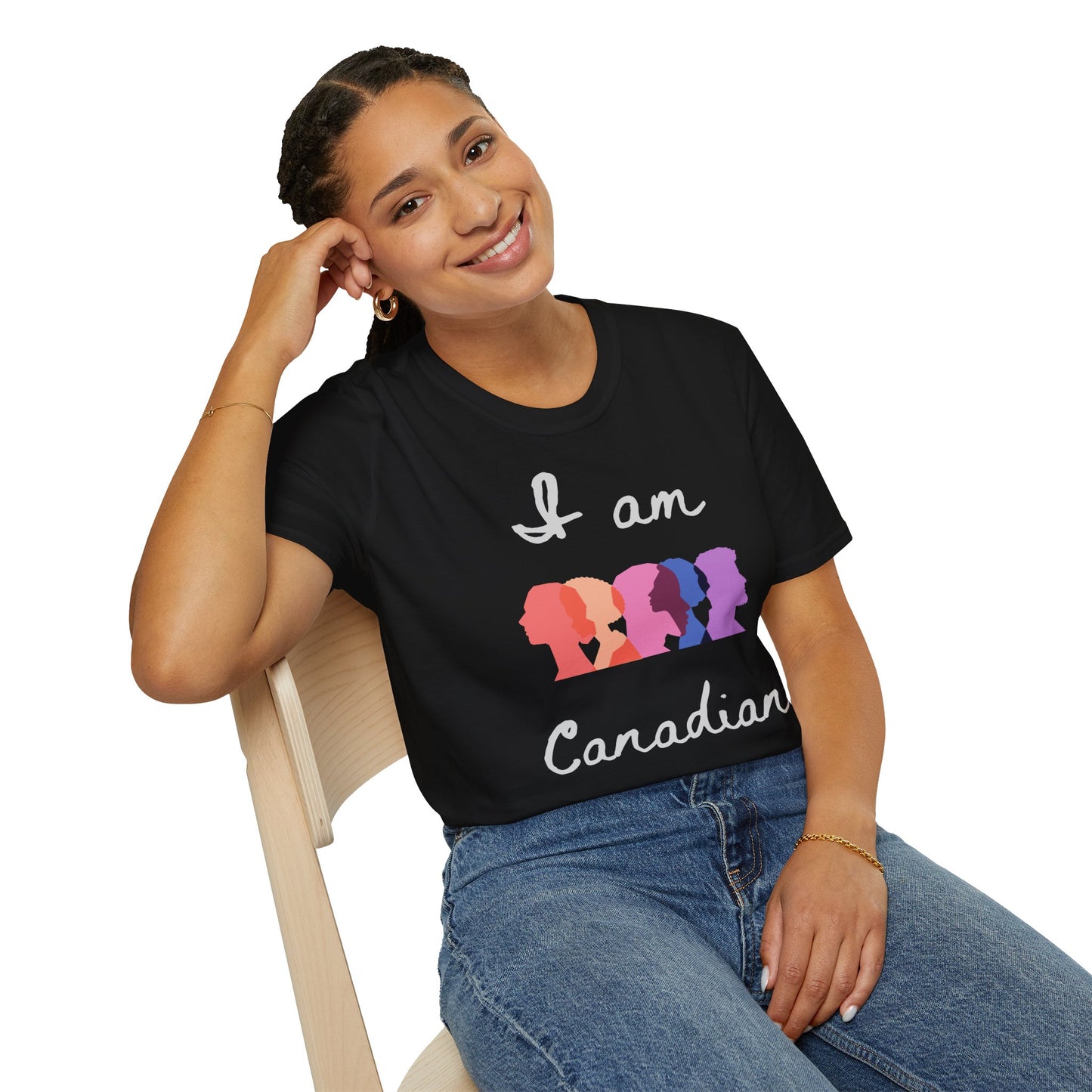 I Am Canadian Diversity Softstyle T-Shirt