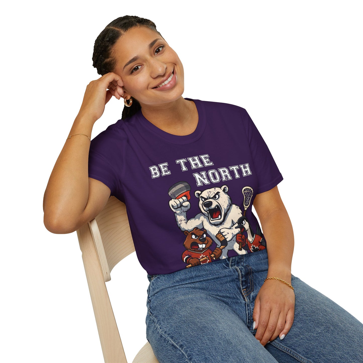 Be the North Canadian Wildlife Sports T-Shirt