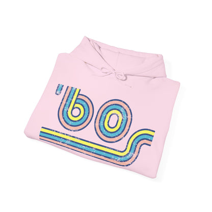 60s Distressed Retro Vibes Unisex Hoodie