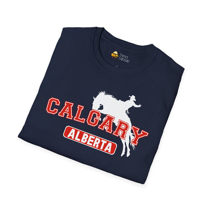 Calgary Alberta Varsity Softstyle T-Shirt