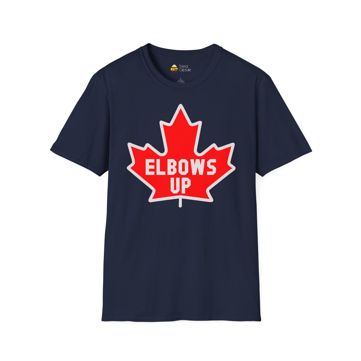 Elbows Up Maple Leaf T-Shirt