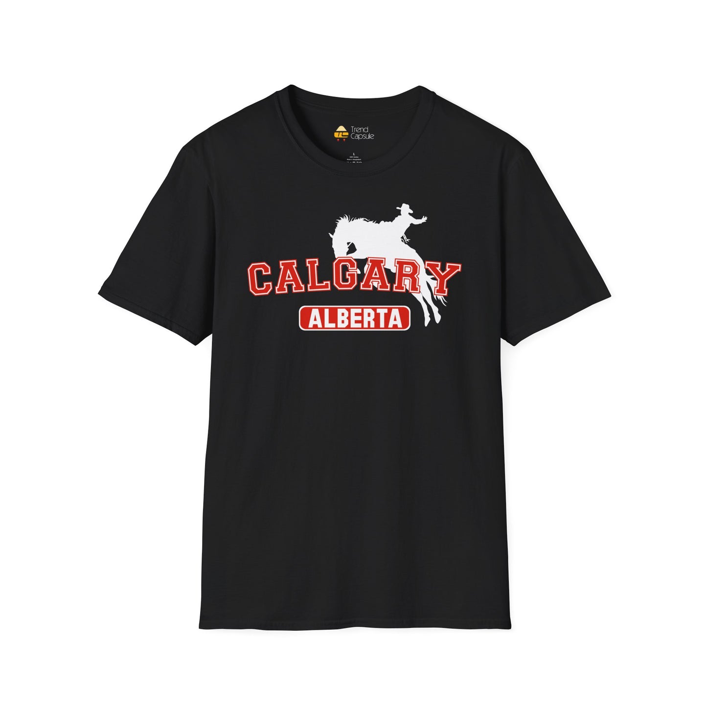 Calgary Alberta Varsity Softstyle T-Shirt