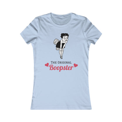 Women's Original Boopster Pinup Sketch T-Shirt