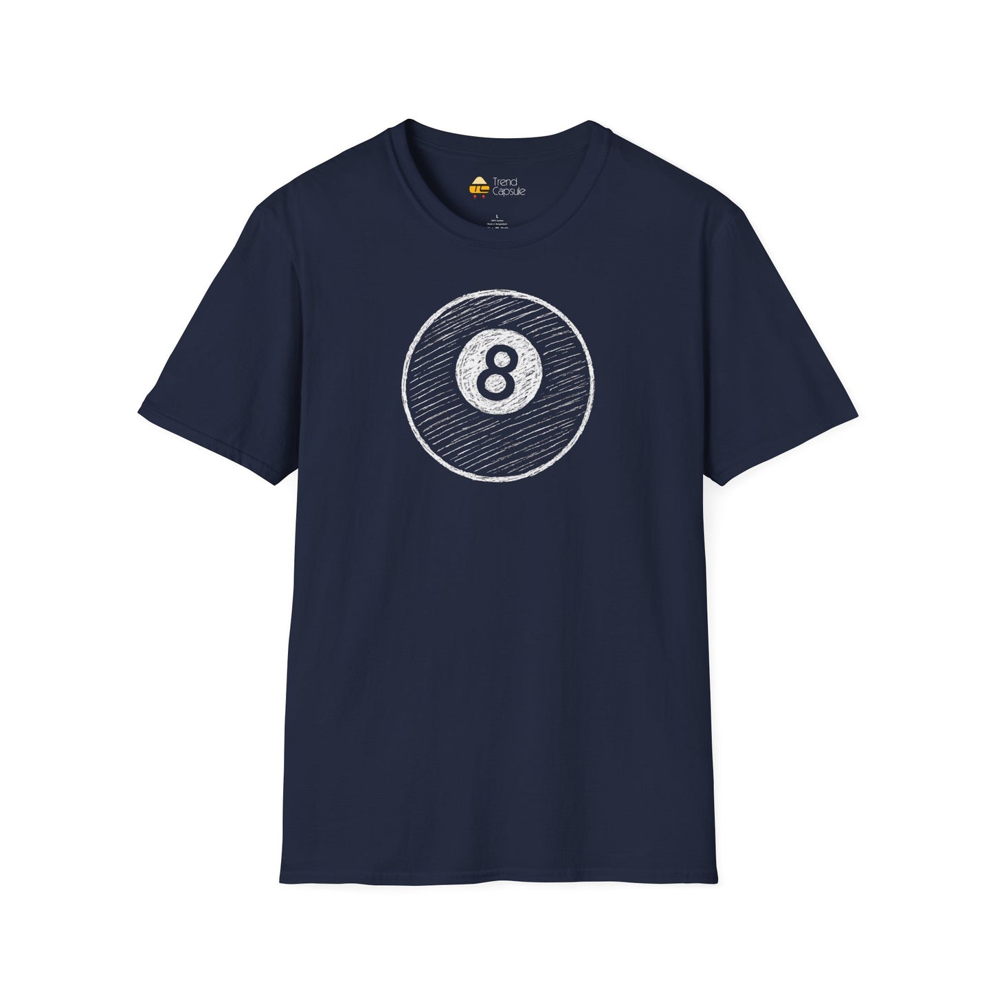 Vintage Chalkboard 8-Ball T-Shirt