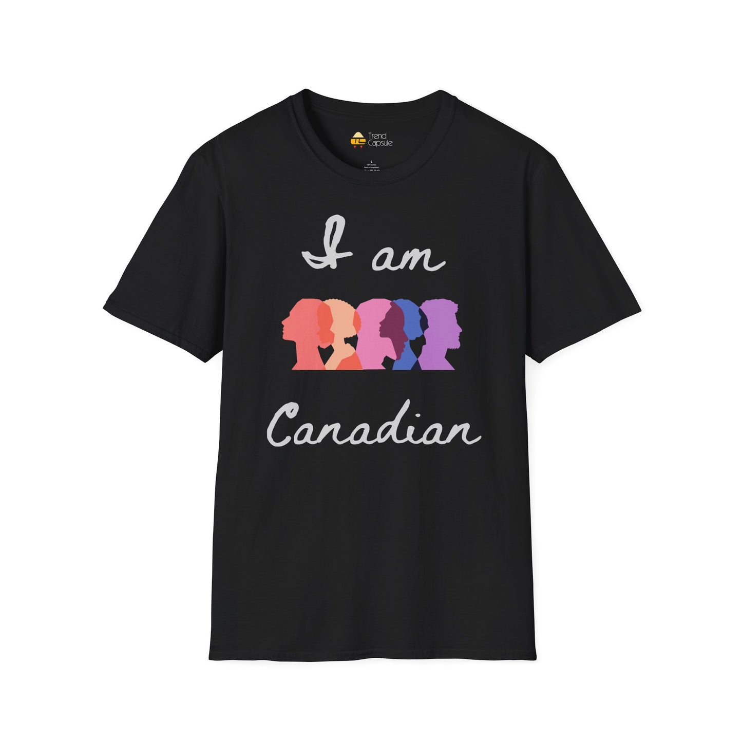 I Am Canadian Diversity Softstyle T-Shirt