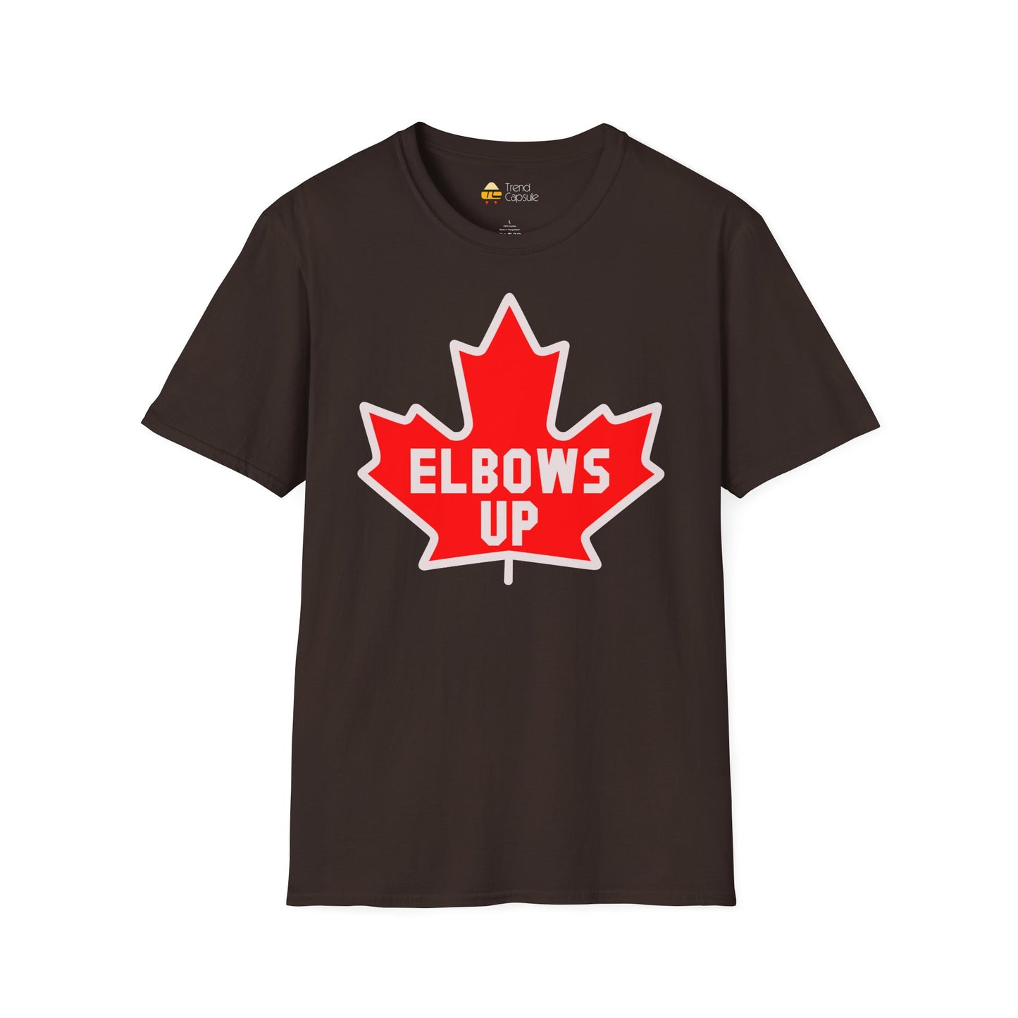 Elbows Up Maple Leaf T-Shirt