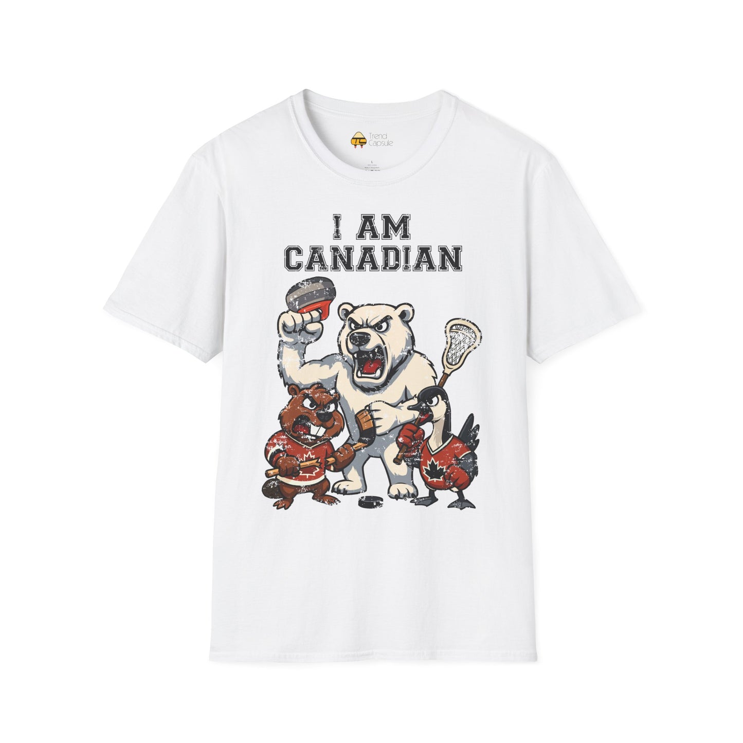 Vintage Canadian Animal Sports T-Shirt