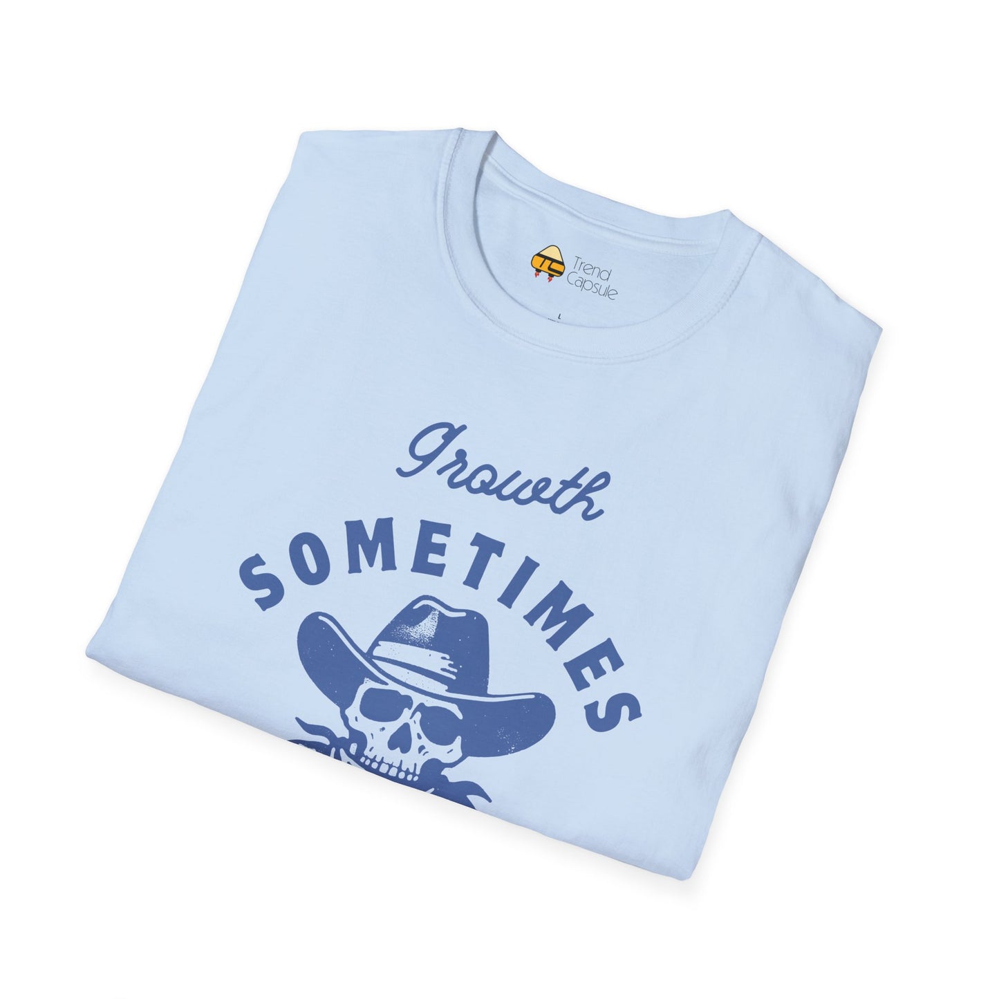 "Growth Sometimes Means Resting" Softstyle T-Shirt