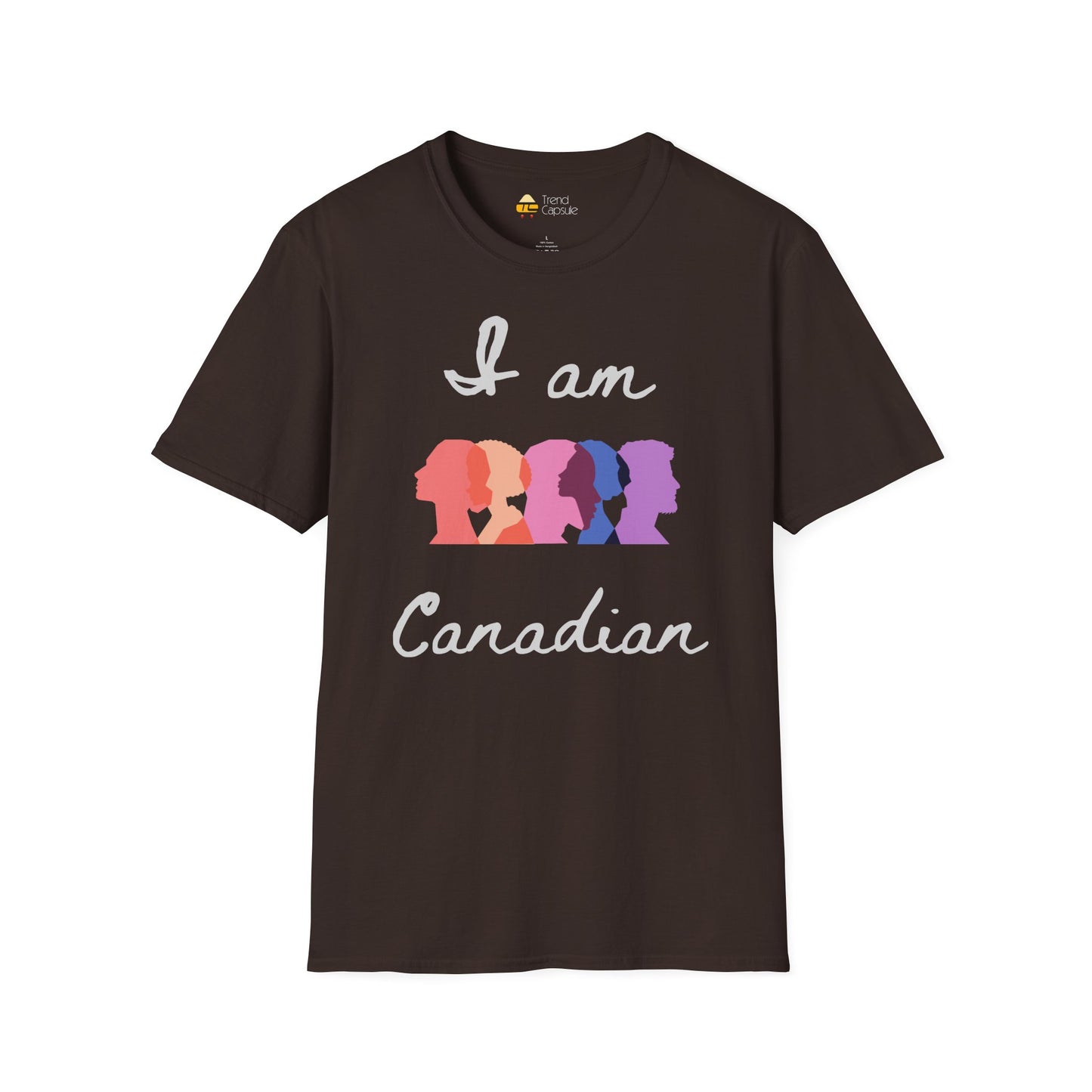 I Am Canadian Diversity Softstyle T-Shirt