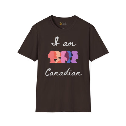 I Am Canadian Diversity Softstyle T-Shirt