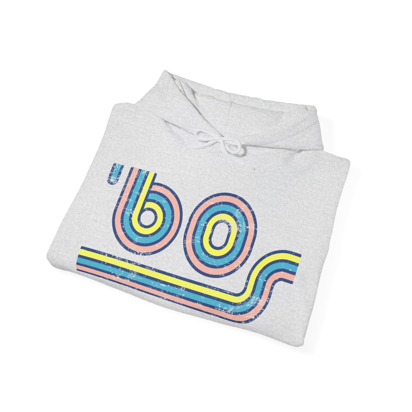 60s Distressed Retro Vibes Unisex Hoodie