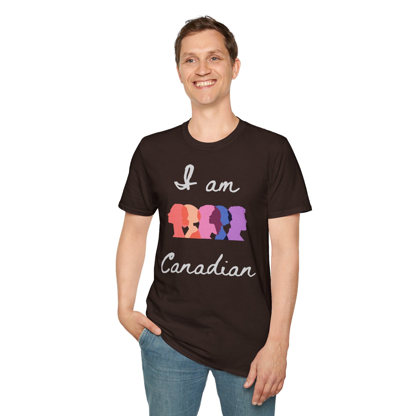 I Am Canadian Diversity Softstyle T-Shirt