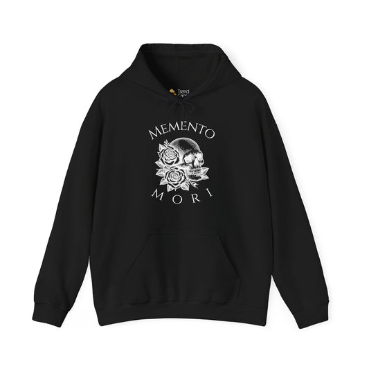 Memento Mori (Remember Death) Skull Rose Hoodie