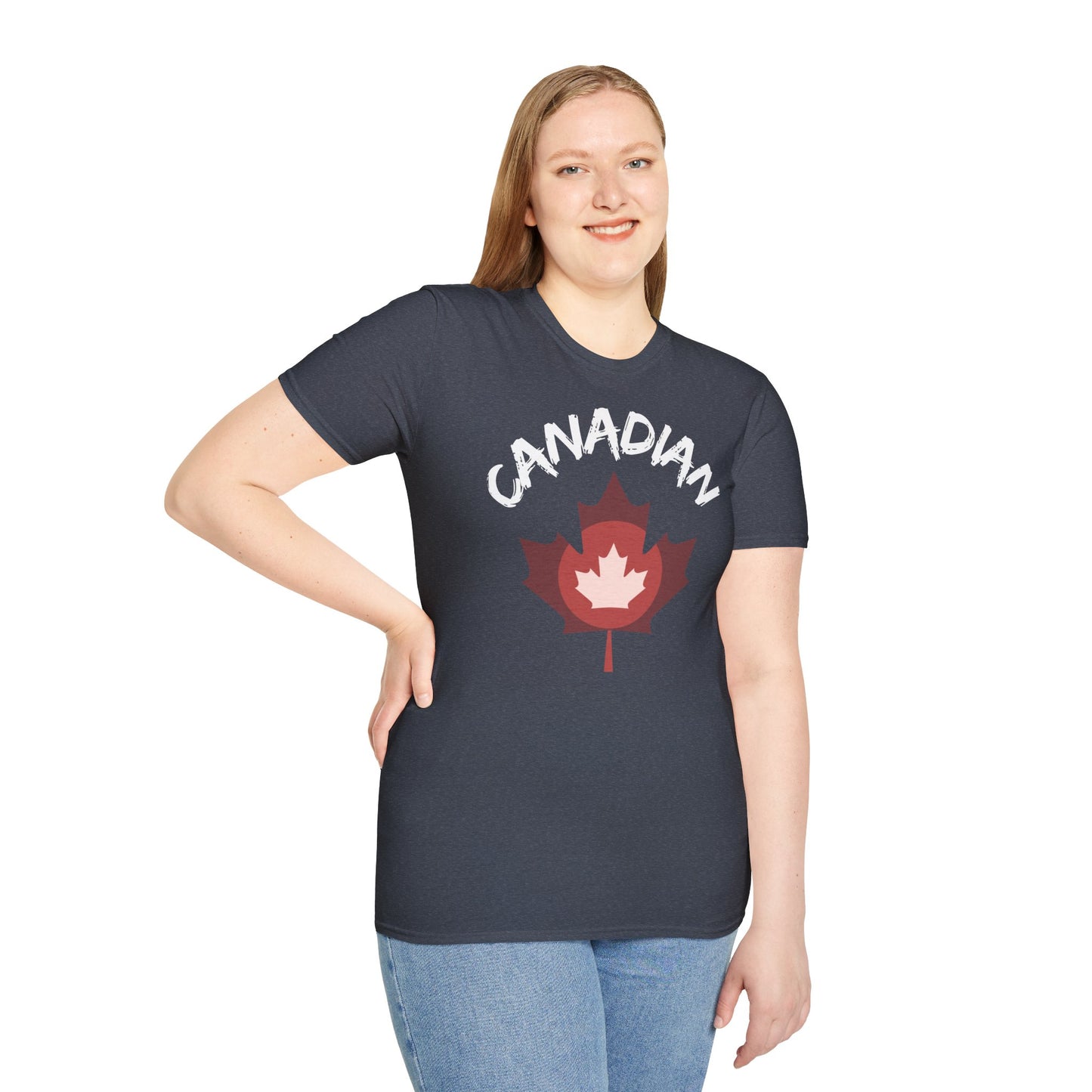 Canadian Maple Leaf Softstyle T-Shirt