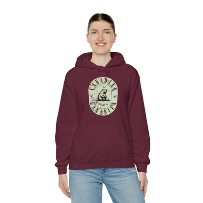 Vintage Canadian Beaver Heritage Hoodie