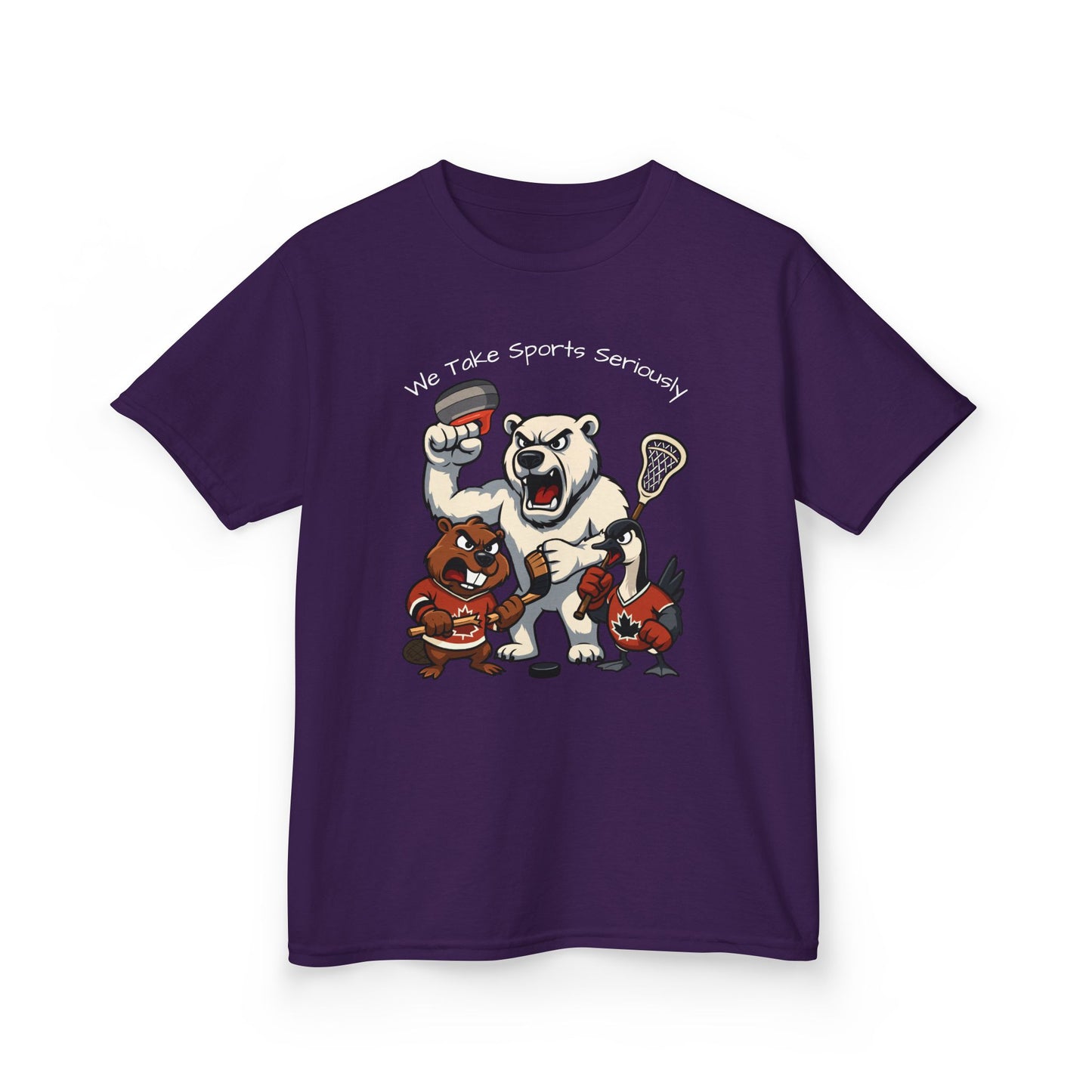 Youth's Sporty Canadian Animal T-Shirt