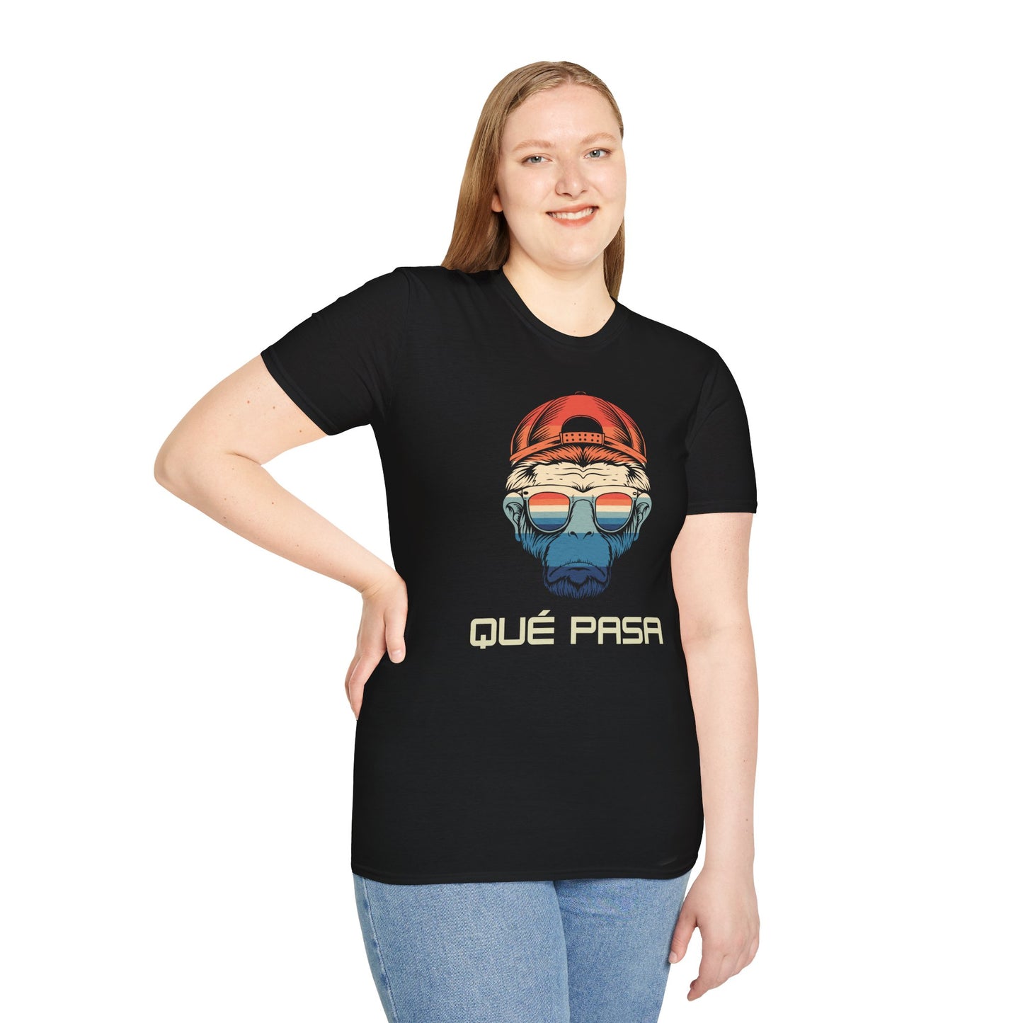 Qué Pasa Gorilla Graphic T-Shirt