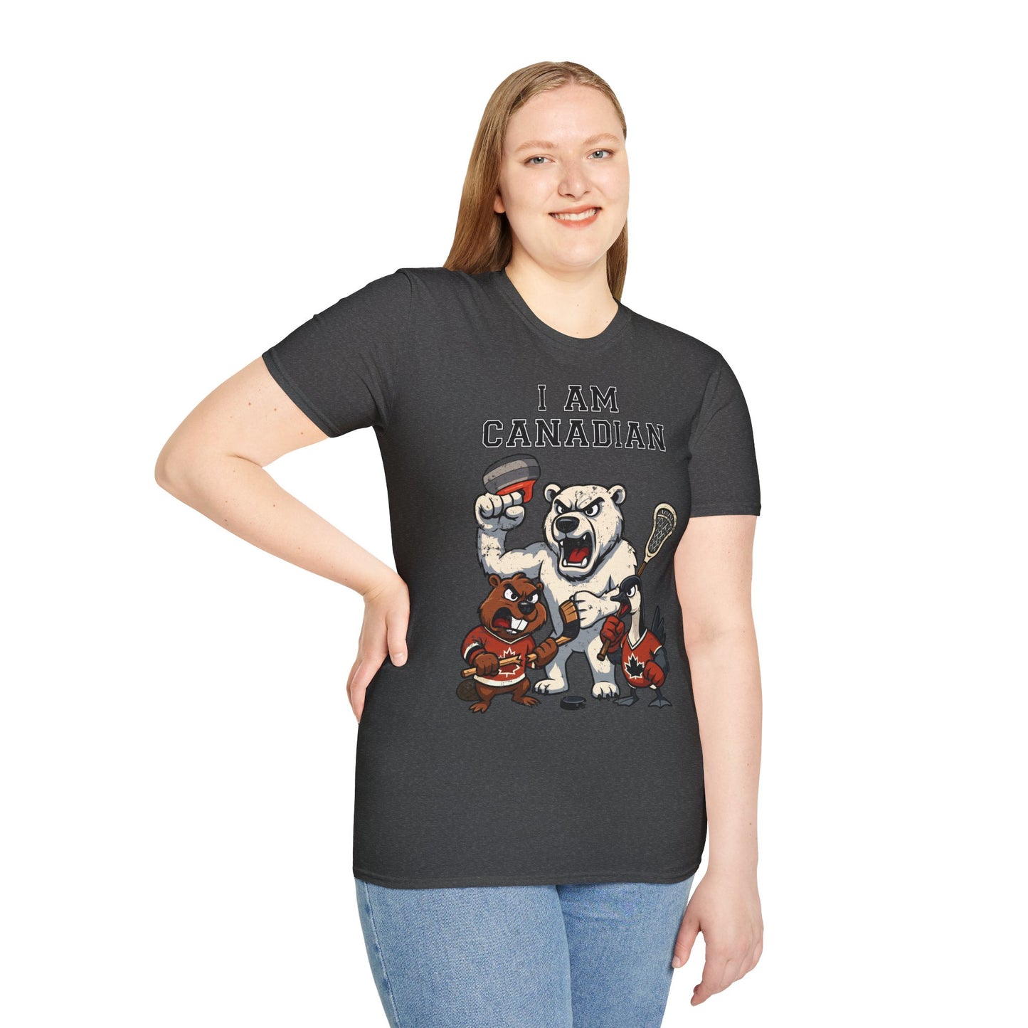 Vintage Canadian Animal Sports T-Shirt