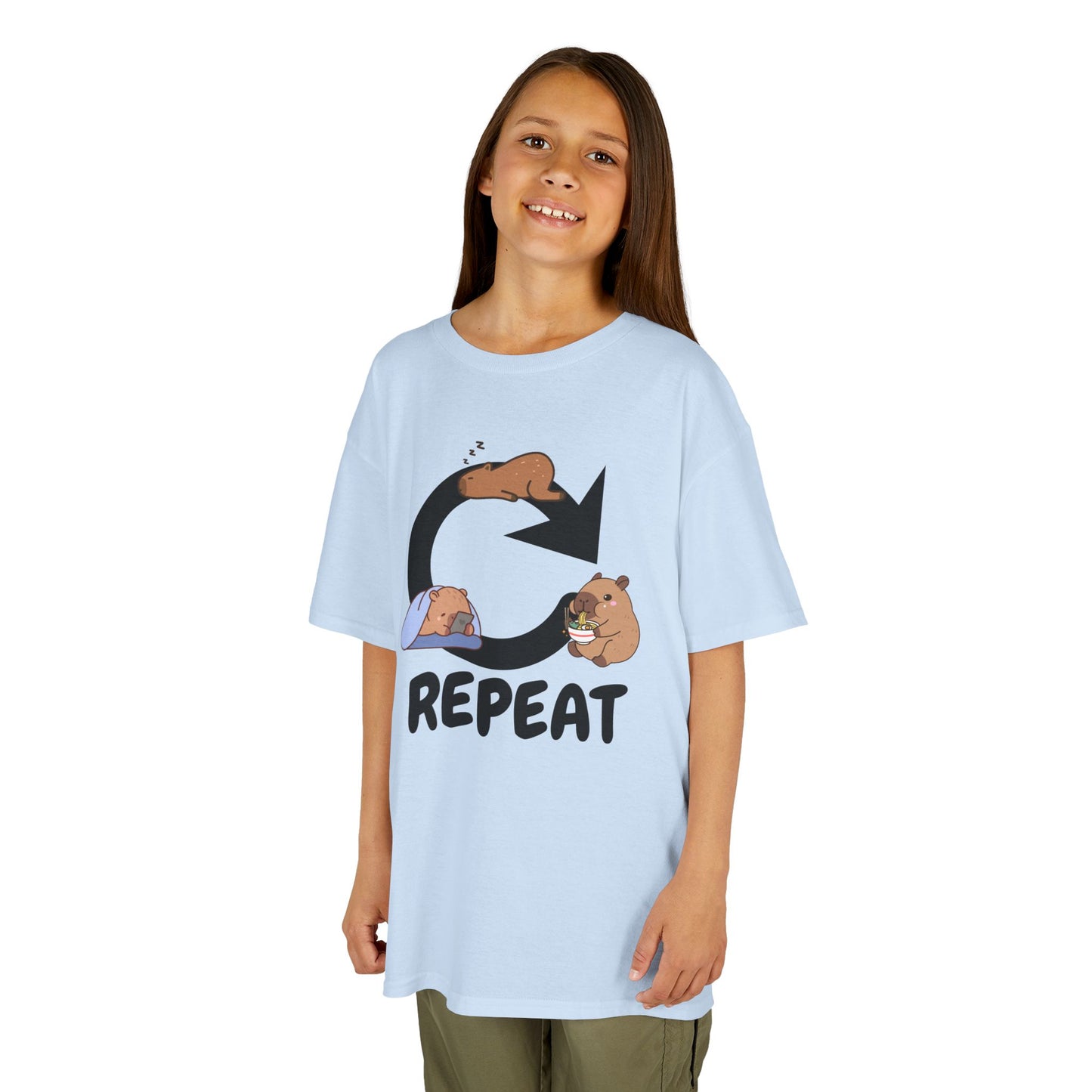 Youth's Funny Capybara T-Shirt