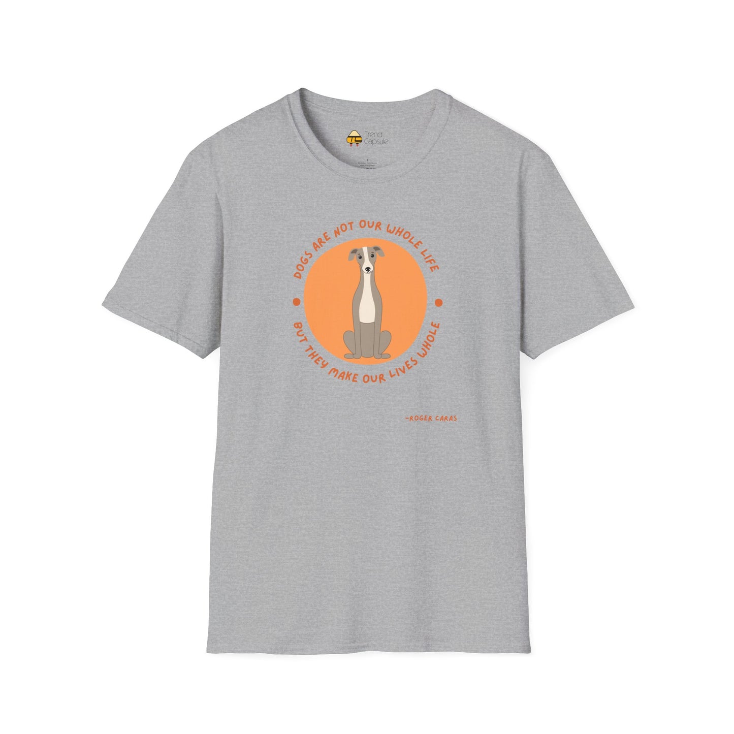 Comfortable Dog Lover Softstyle T-Shirt