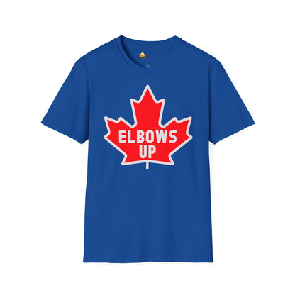 Elbows Up Maple Leaf T-Shirt