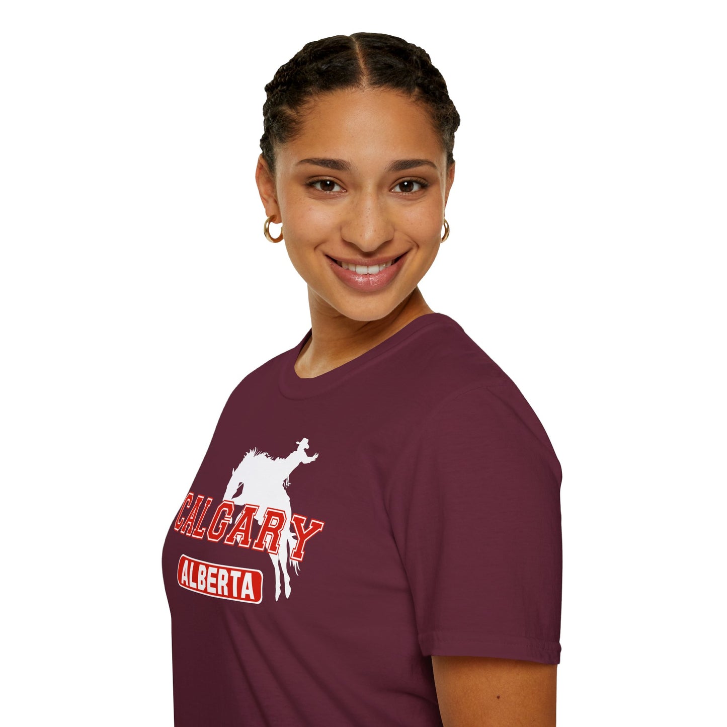 Calgary Alberta Varsity Softstyle T-Shirt