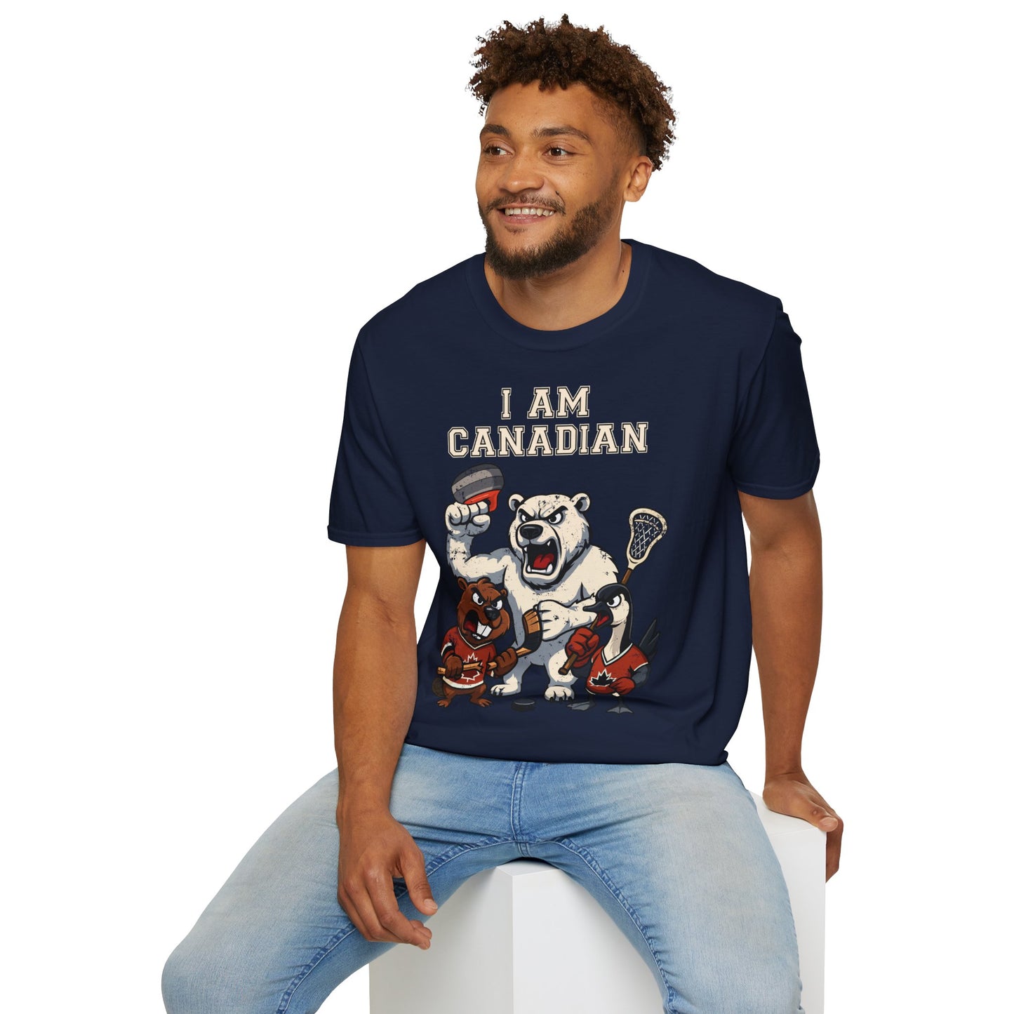 Vintage Canadian Animal Sports T-Shirt