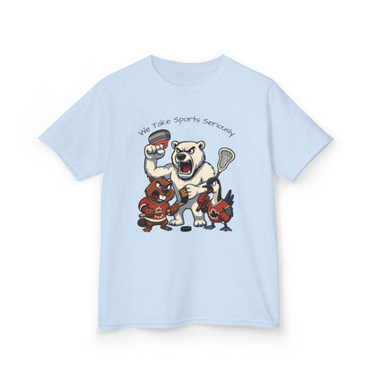 Youth's Sporty Canadian Animal T-Shirt