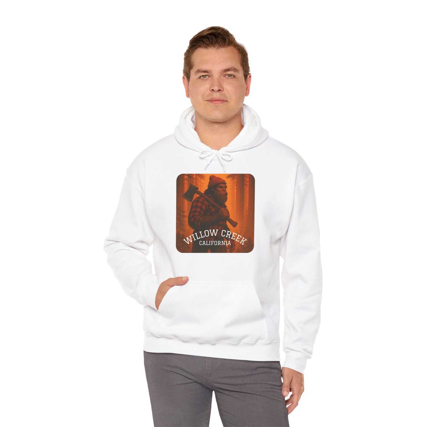 Bigfoot Lumberjack Willow Creek Edition Heavy Hoodie