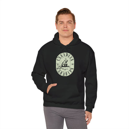 Vintage Canadian Beaver Heritage Hoodie