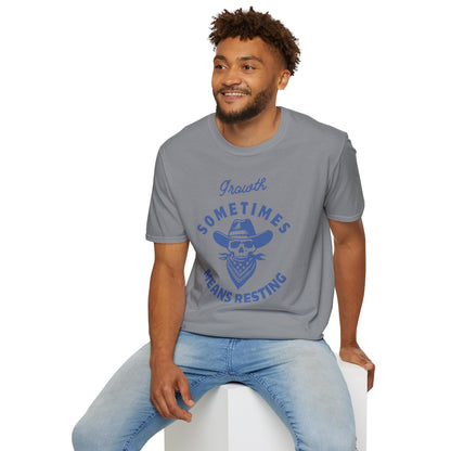 "Growth Sometimes Means Resting" Softstyle T-Shirt