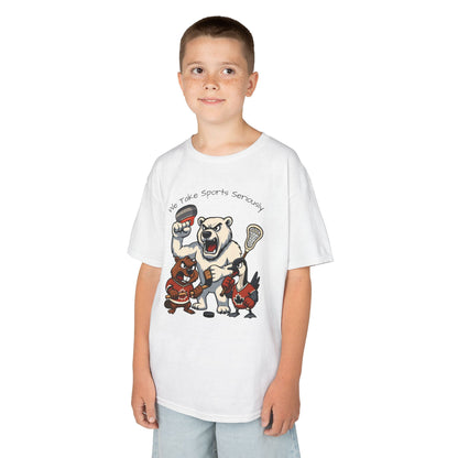Youth's Sporty Canadian Animal T-Shirt