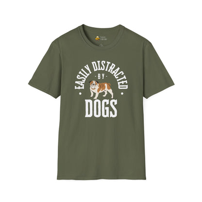Easily Distracted by Dogs T-Shirt