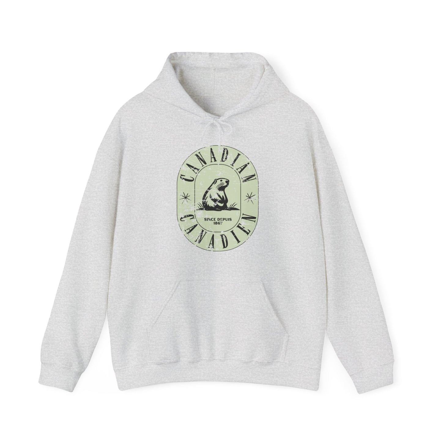 Vintage Canadian Beaver Heritage Hoodie