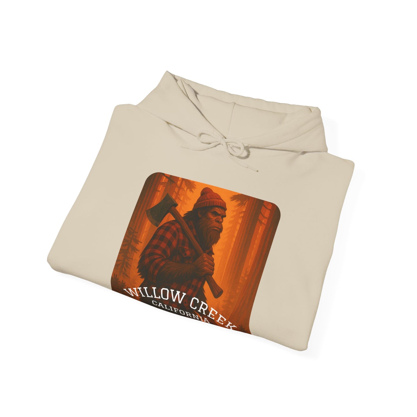 Bigfoot Lumberjack Willow Creek Edition Heavy Hoodie