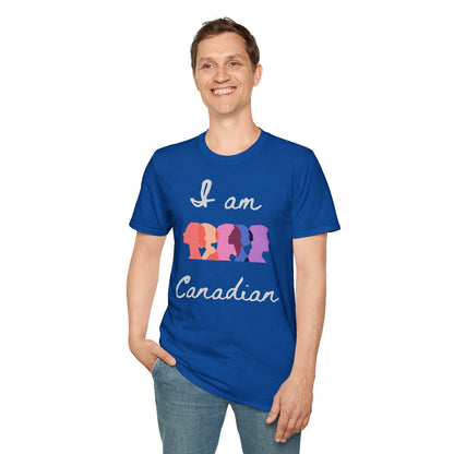 I Am Canadian Diversity Softstyle T-Shirt