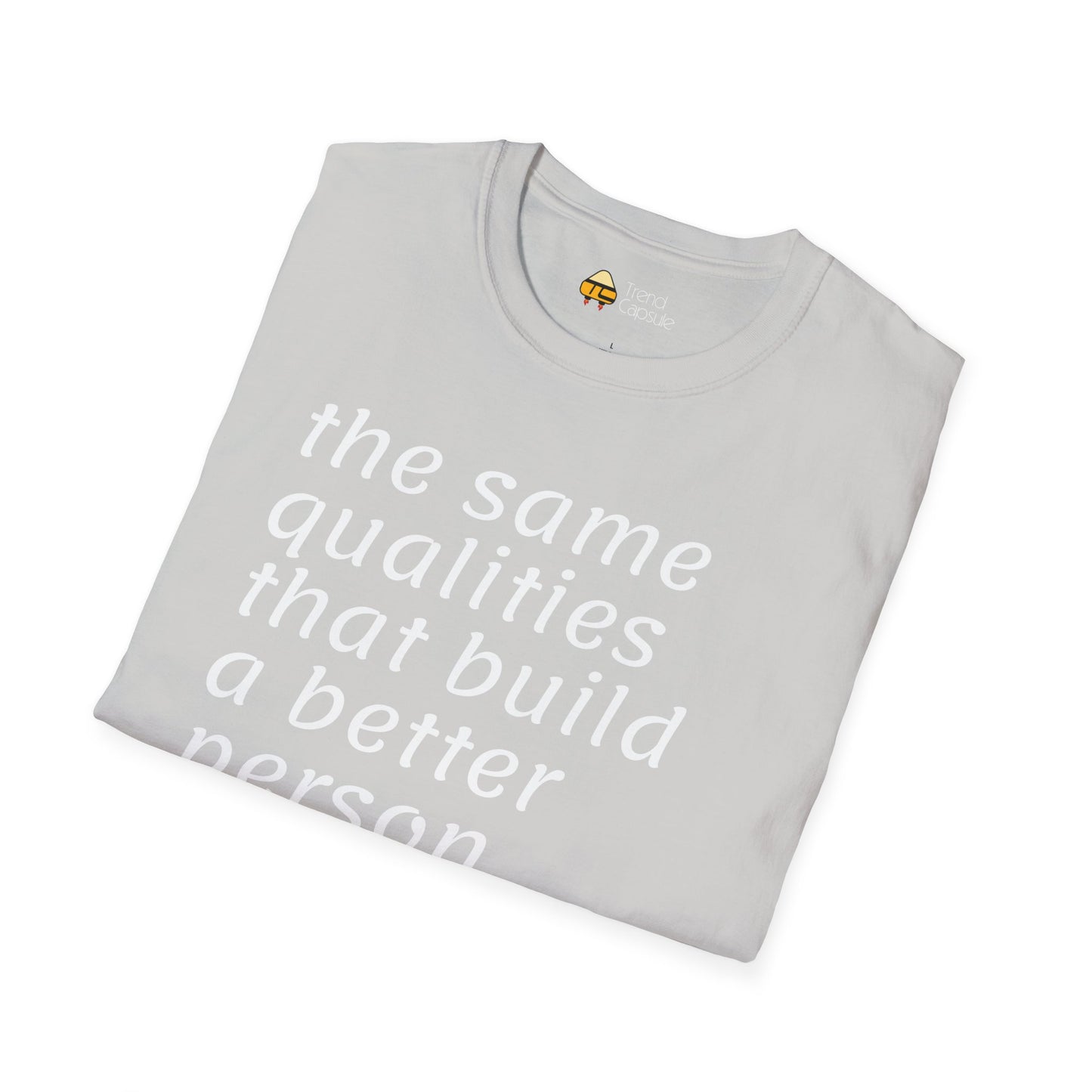 Inspirational Better Person & Athlete Softstyle T-Shirt
