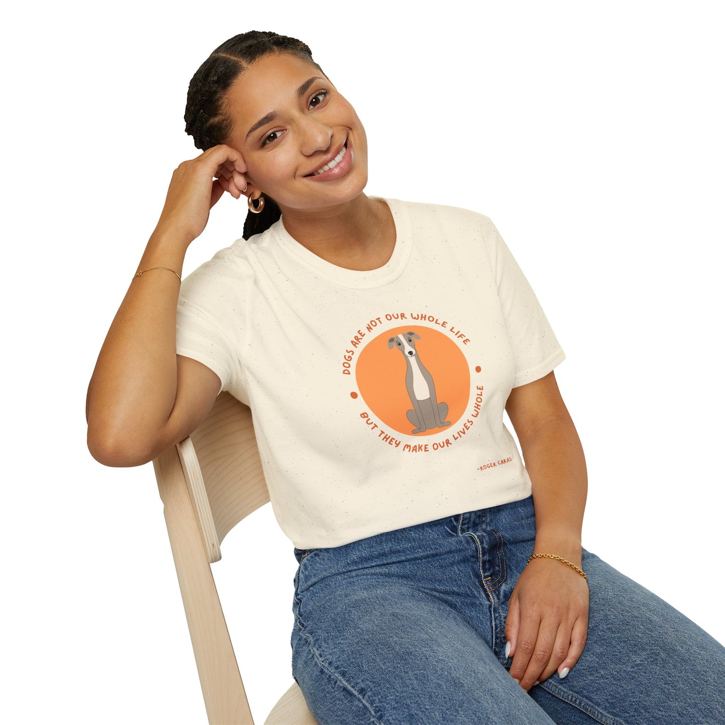 Comfortable Dog Lover Softstyle T-Shirt