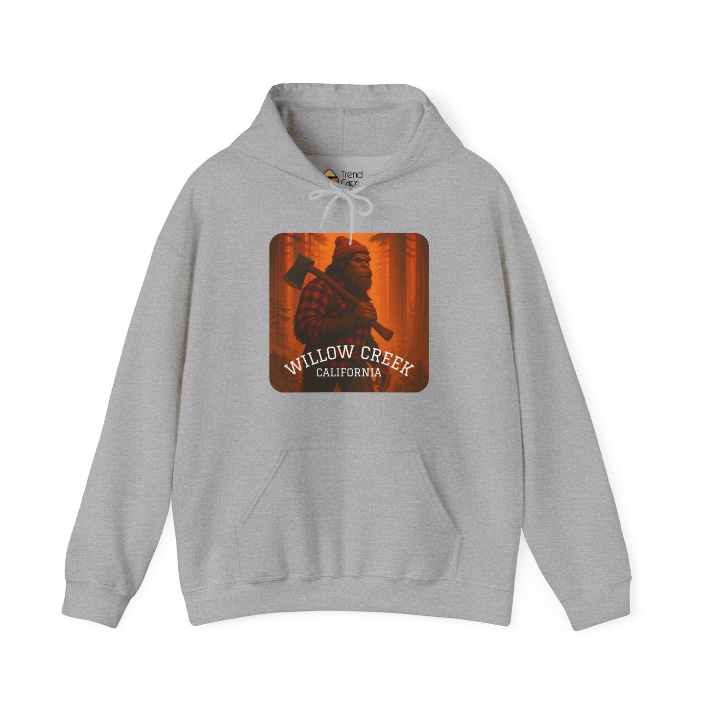 Bigfoot Lumberjack Willow Creek Edition Heavy Hoodie